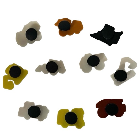Shoe Charms for Clogs or Crocs 10 Pieces Construction Trucks Vehicles NWOT - Picture 4 of 6